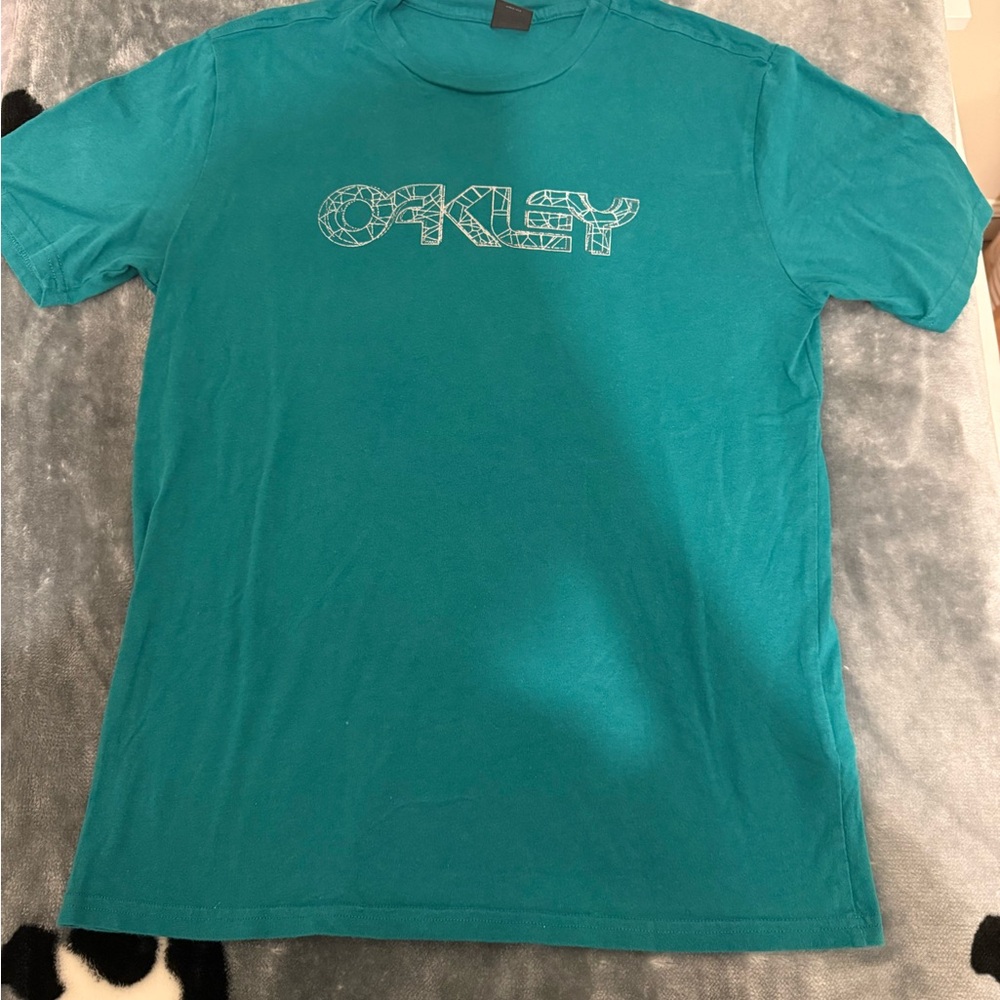 Oakley Blue Short Sleeve Tee